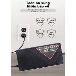 Sạc xe điện đời mới – Siêu nhanh – Chống cháy – 48V-12AH